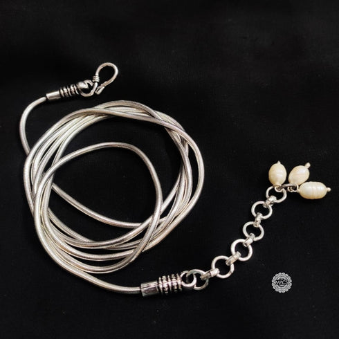 pure silver waist chain for ladies, silver waist chain for female, original silver kamarband with price, silver belly chain